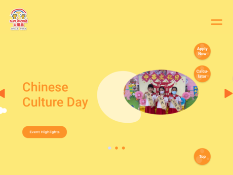 Website Screenshot of Sun Island Kindergarten (Tung Chung Branch)