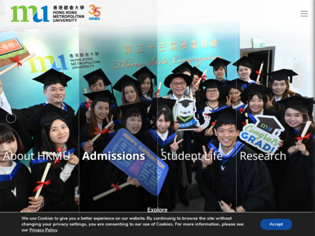 Website Screenshot of The Open University of Hong Kong - Li Ka Shing Institute of Prof