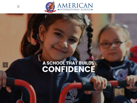 Website Screenshot of American International School