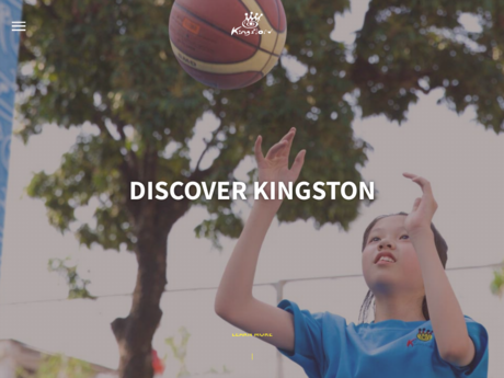 Website Screenshot of Kingston International School