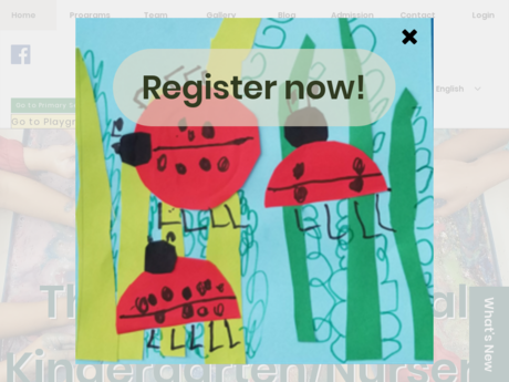 Website Screenshot of Think International Kindergarten (Mei Foo)