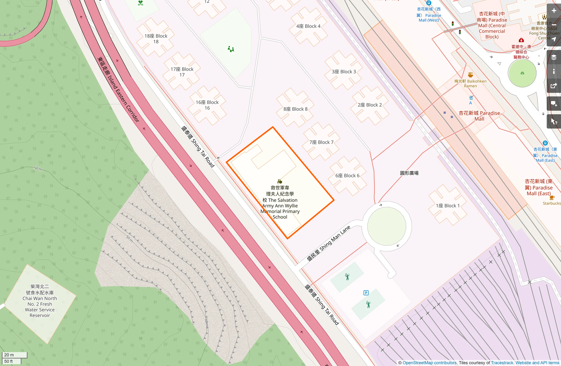 OSM: 救世軍韋理夫人紀念學校 The Salvation Army Ann Wyllie Memorial School