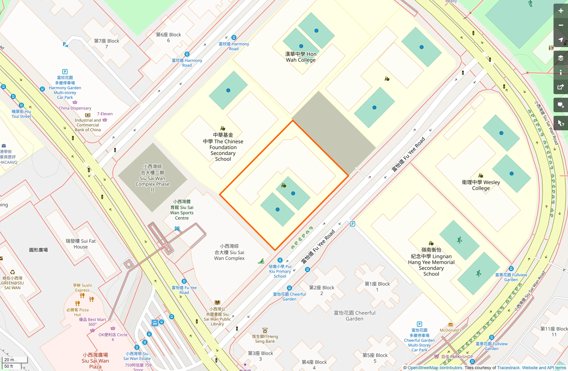 OSM: 培僑小學 Pui Kiu Primary School