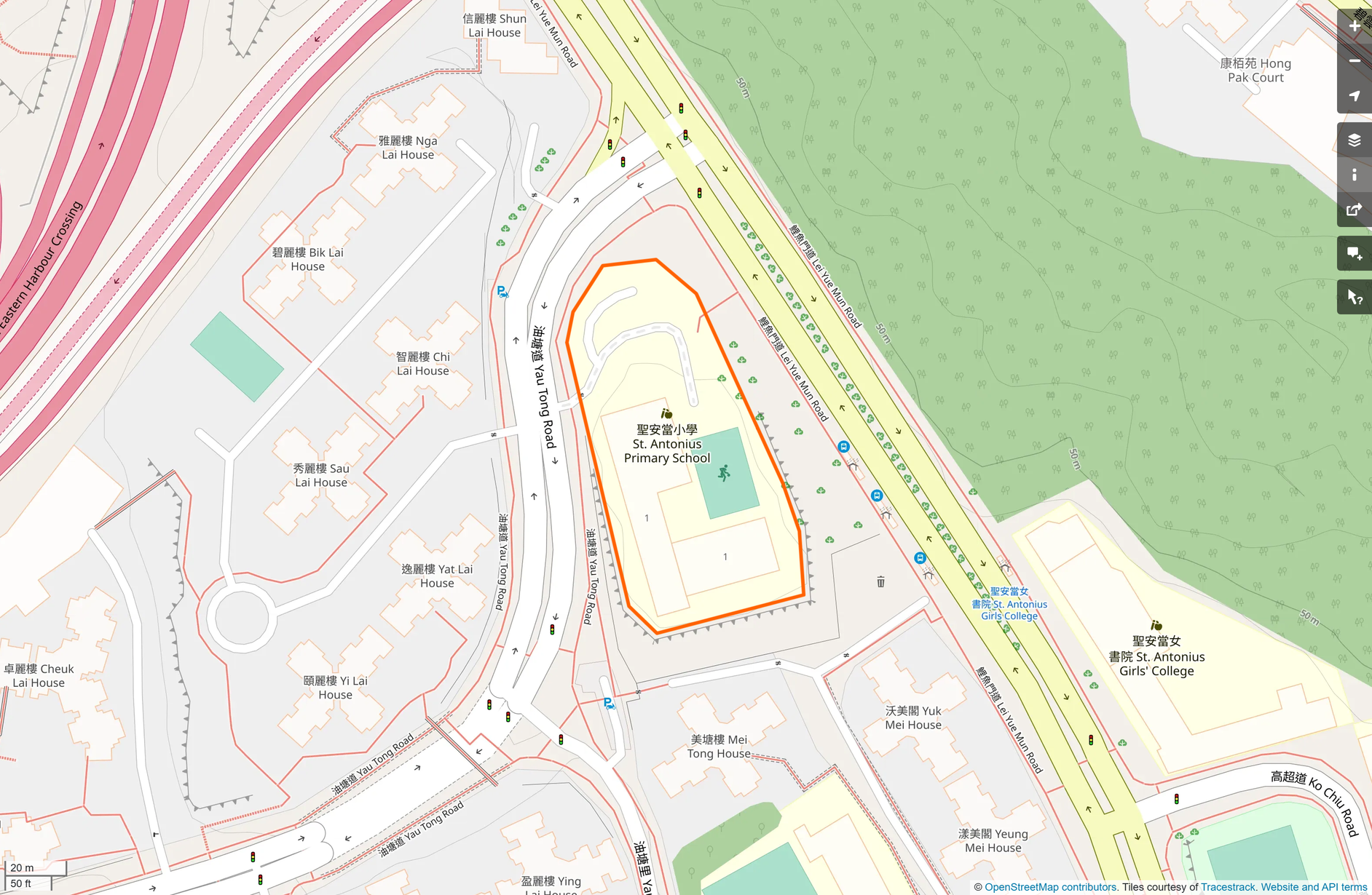 OSM: 聖安當小學 St. Antonius Primary School