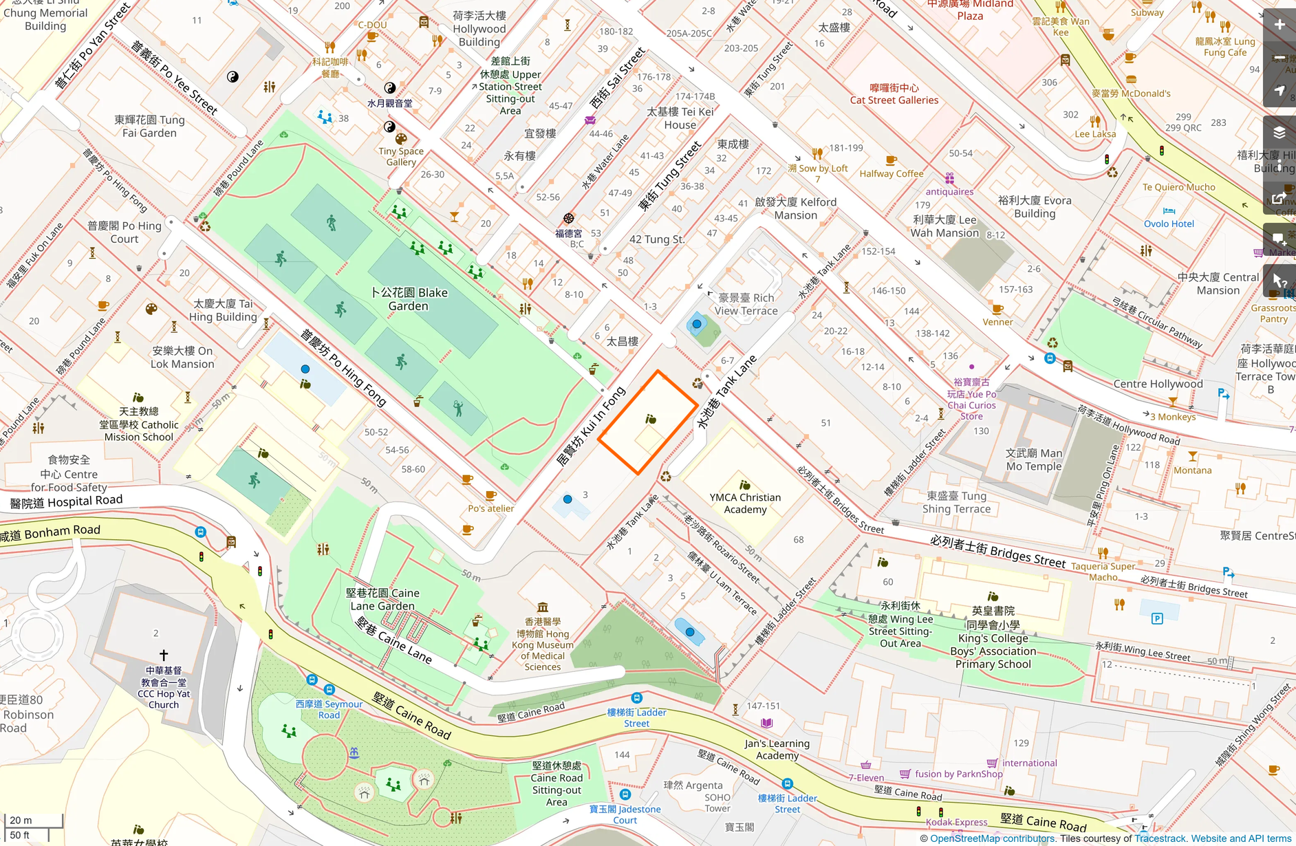 OSM: 新會商會學校 San Wui Commercial Society School