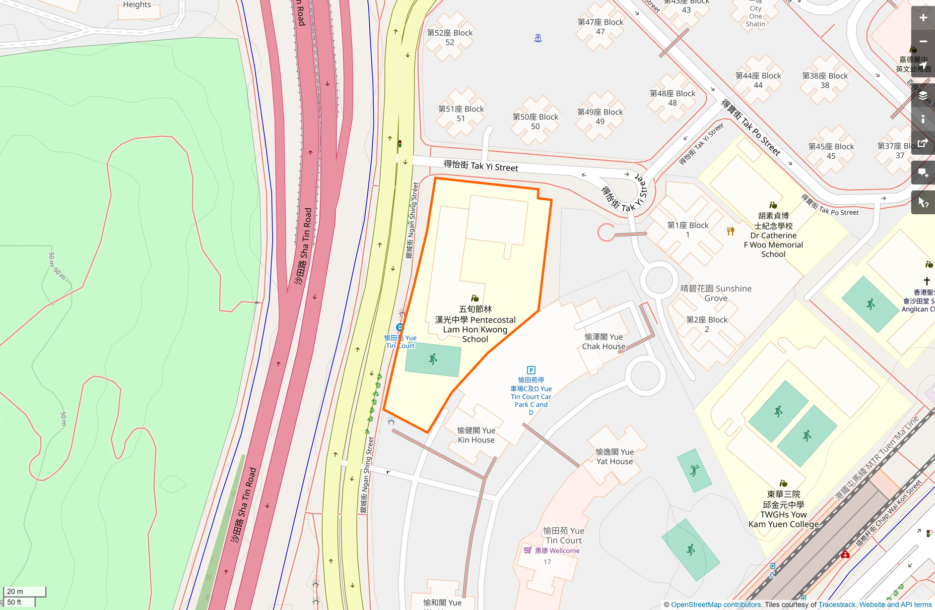 OSM: 五旬節林漢光中學 Pentecostal Lam Hon Kwong School