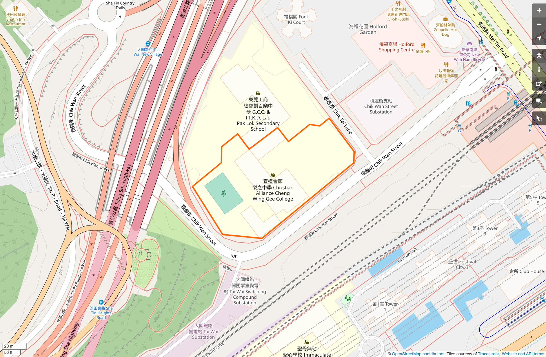 OSM: 宣道會鄭榮之中學 Christian Alliance Cheng Wing Gee College