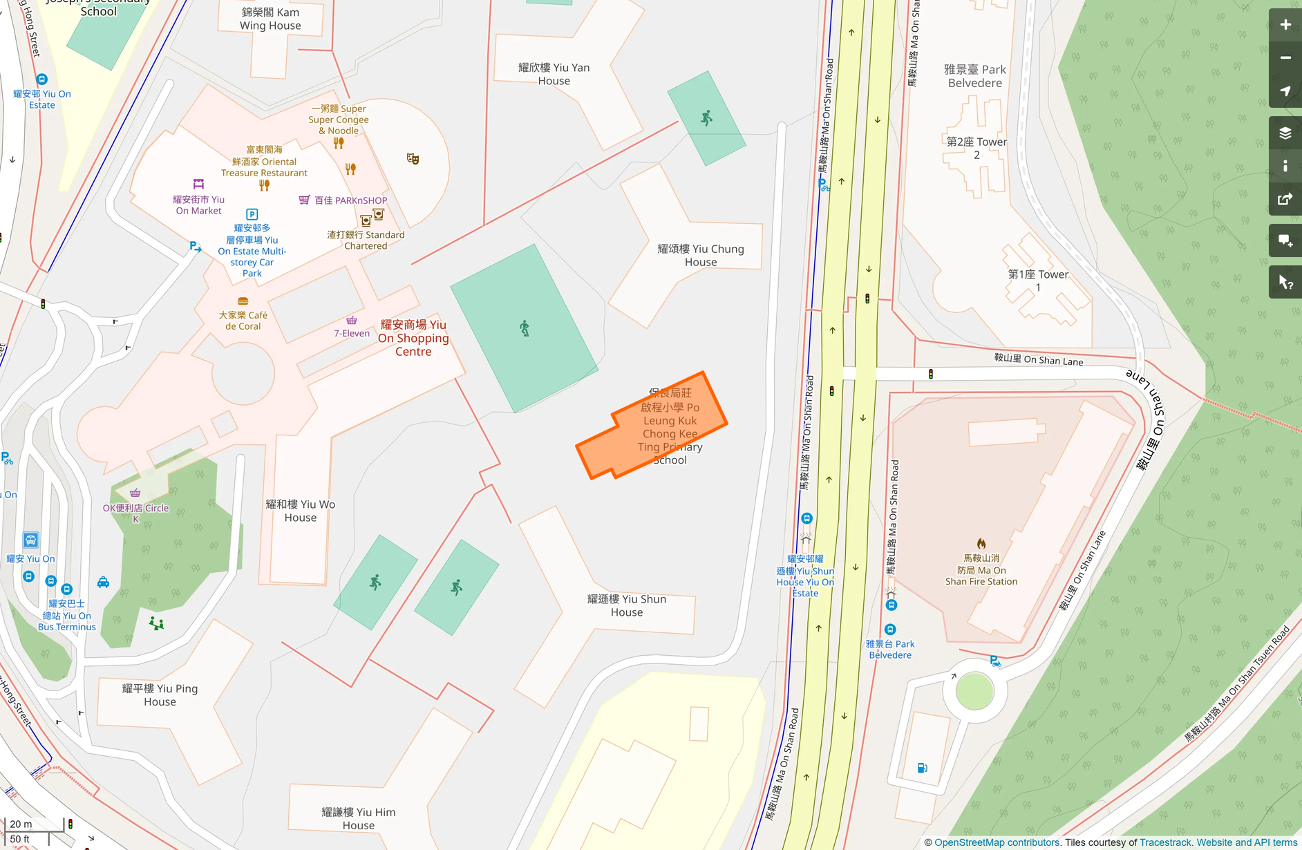 OSM: 保良局莊啟程小學 PLK Chong Kee Ting Primary School