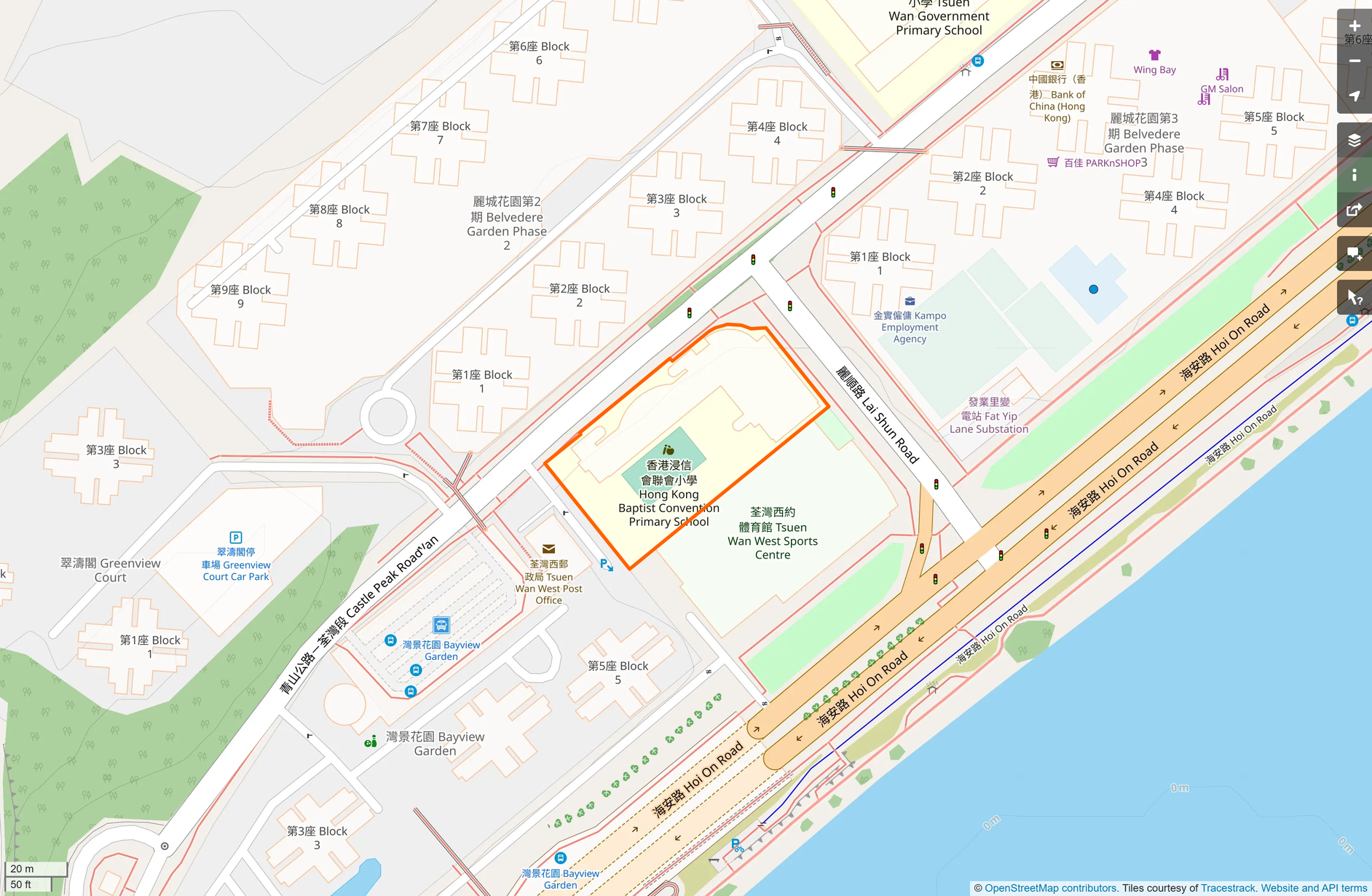 OSM: 香港浸信會聯會小學 Hong Kong Baptist Convention Primary School