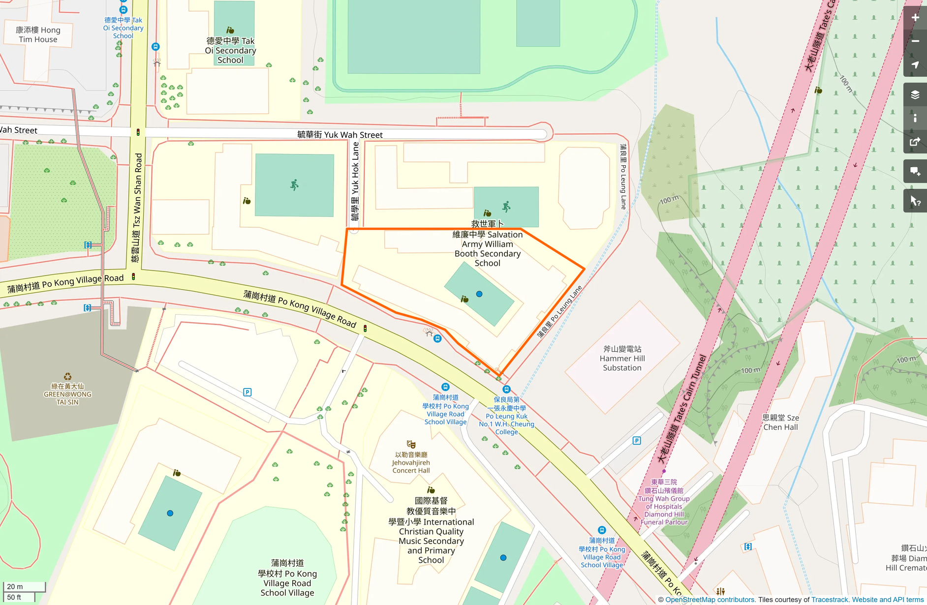 OSM: 保良局第一張永慶中學 PLK No.1 W.H. Cheung College