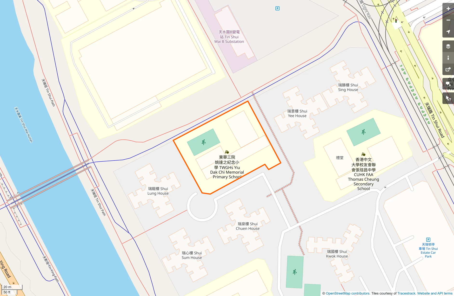 OSM: 東華三院姚達之紀念小學 TWGHs Yiu Dak Chi Memorial Primary School