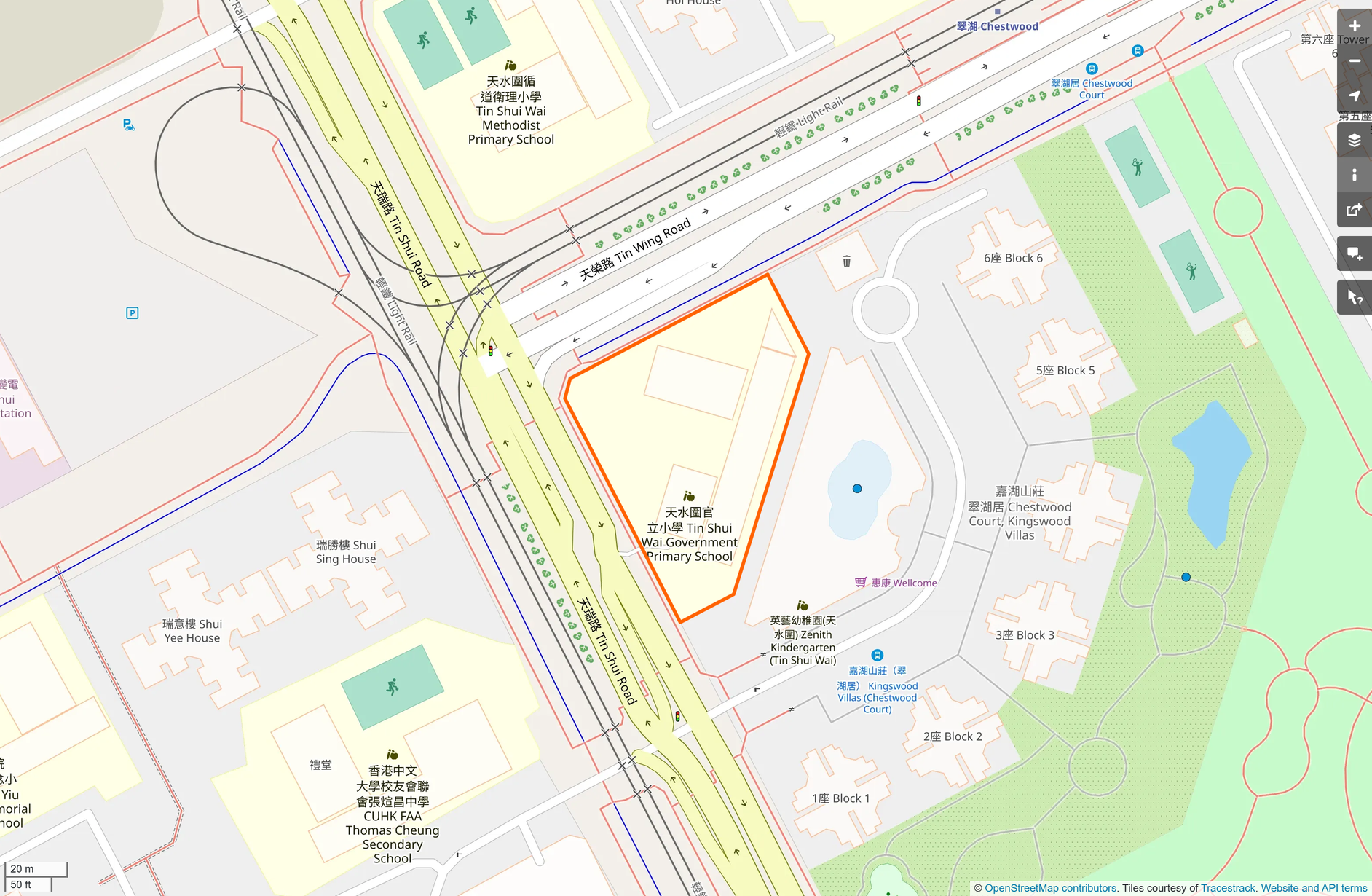 OSM: 天水圍官立小學 Tin Shui Wai Government Primary School