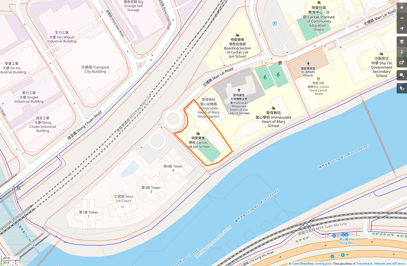 OSM: 明愛樂進學校 Caritas Lok Jun School