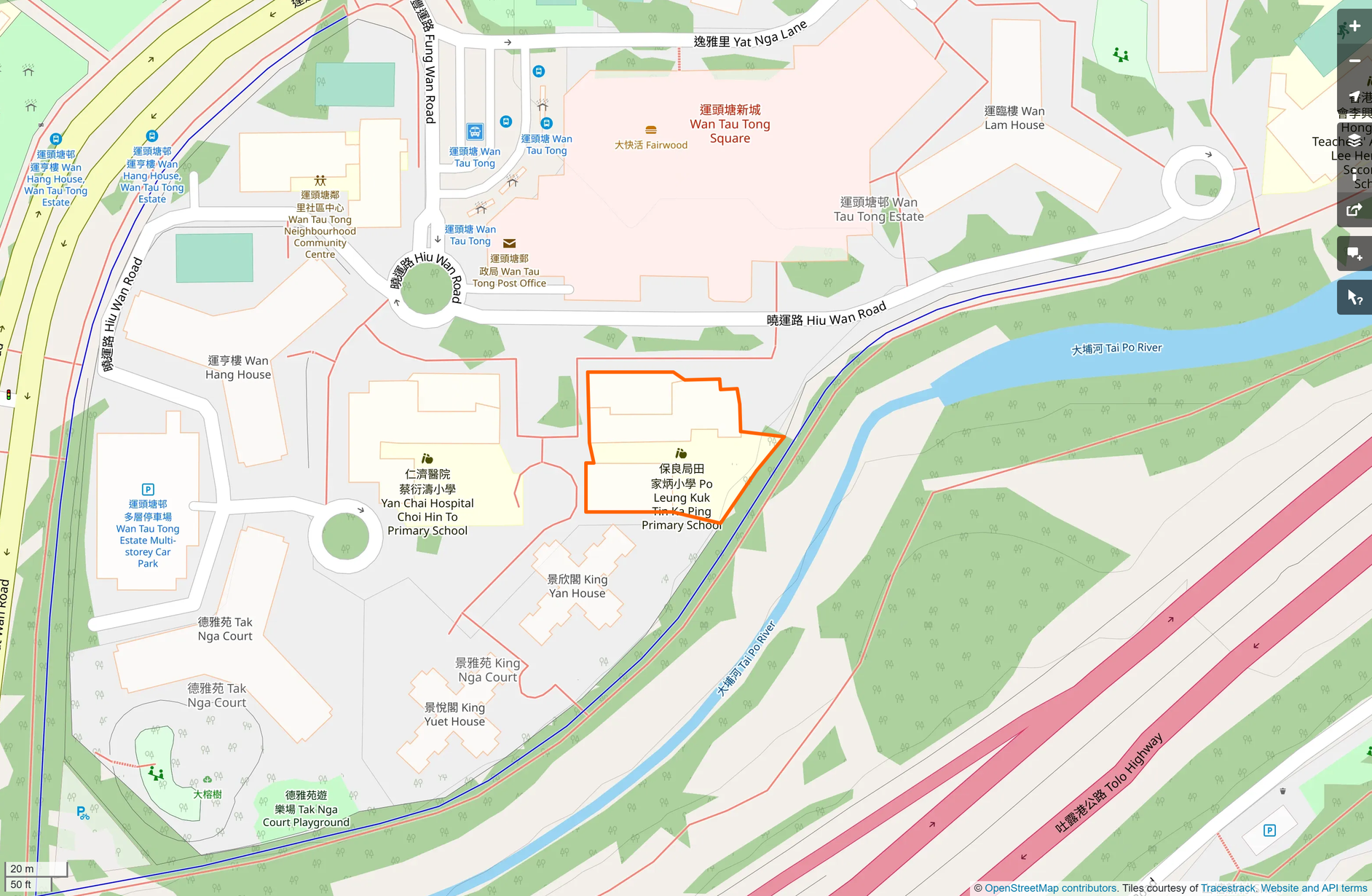 OSM: 保良局田家炳小學 PLK Tin Ka Ping Primary School