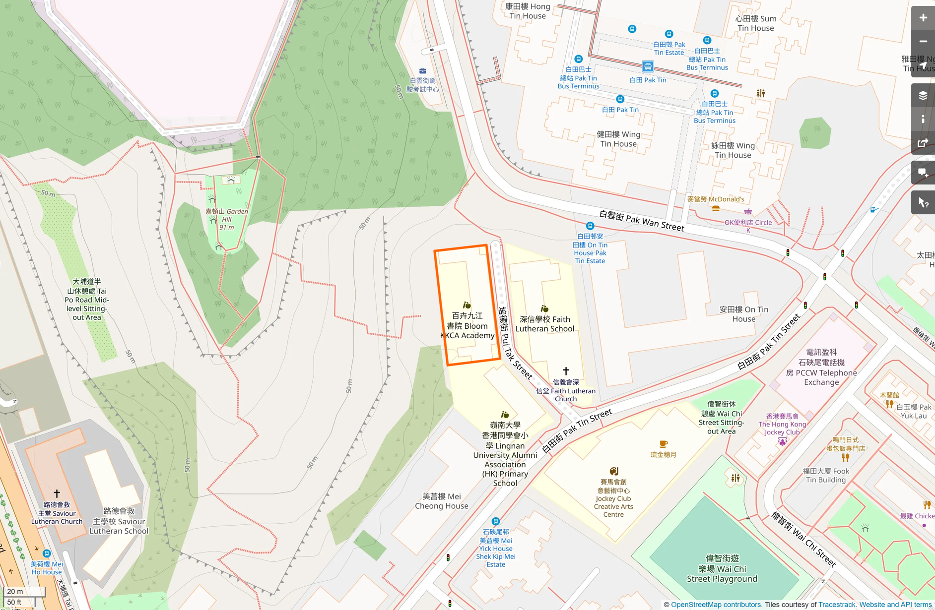 OSM: 百卉九江書院 Bloom KKCA Academy