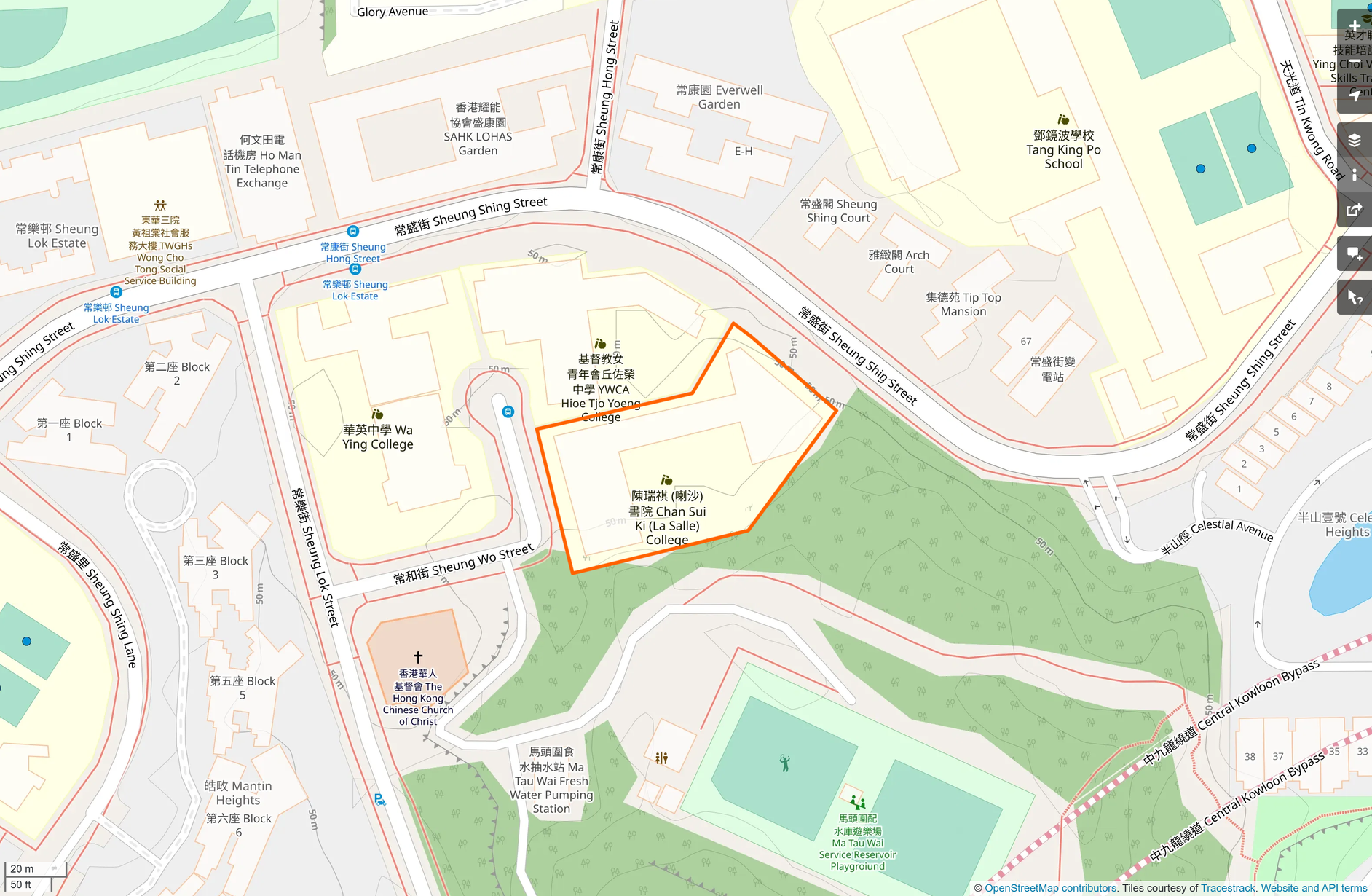 OSM: 陳瑞祺喇沙書院 Chan Sui Ki (La Salle) College