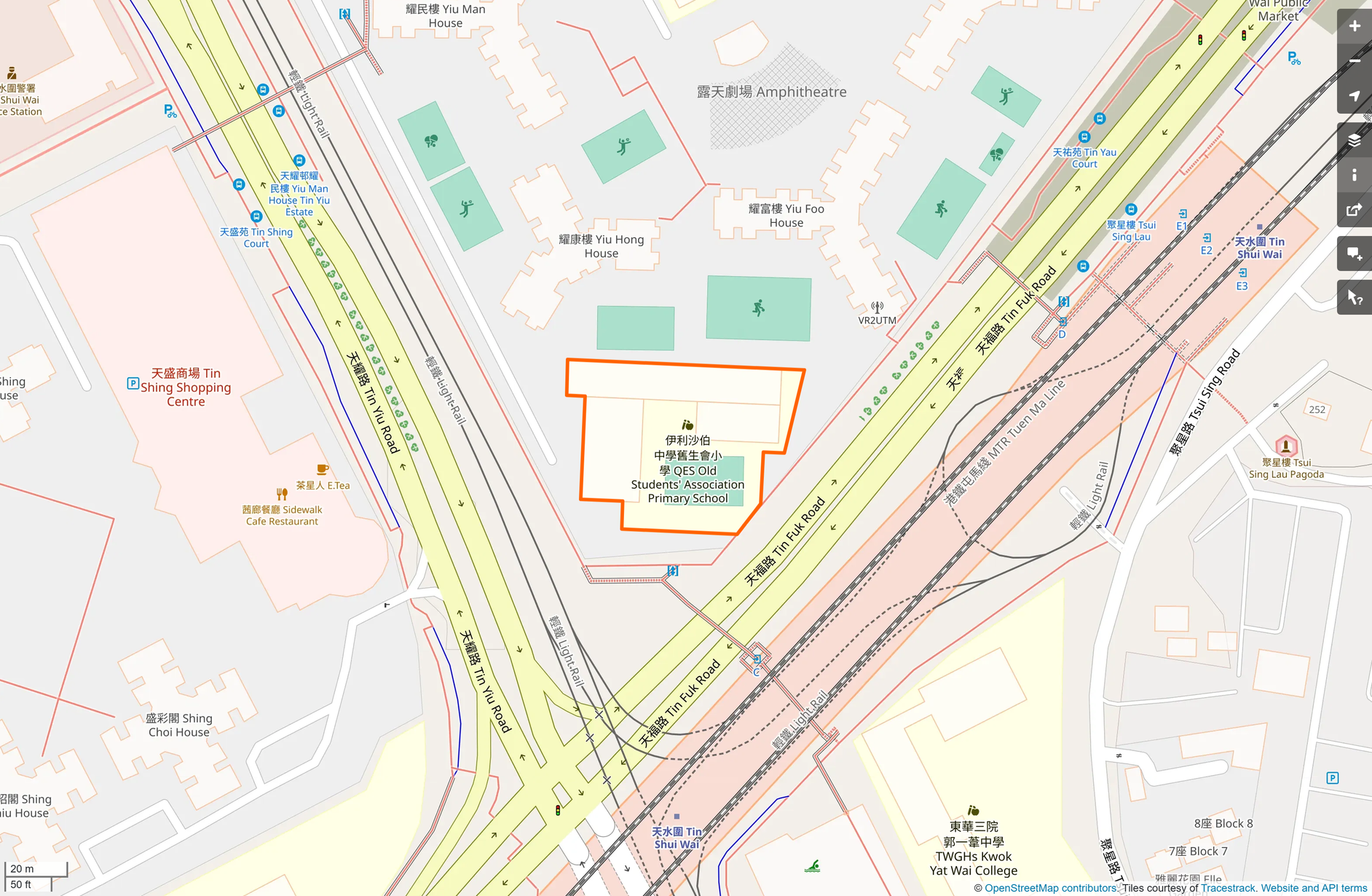 OSM: 伊利沙伯中學舊生會小學 Queen Elizabeth School Old Students' Association Primary School