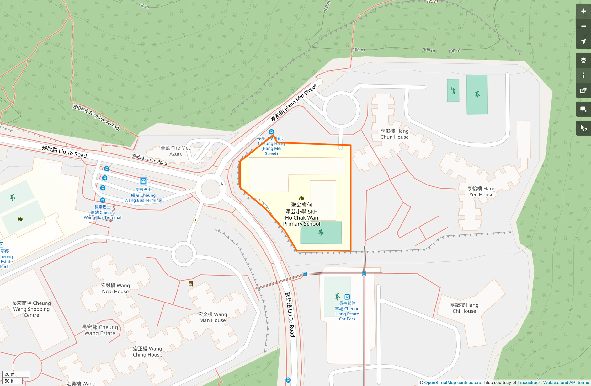 OSM: 聖公會何澤芸小學 SKH Ho Chak Wan Primary School