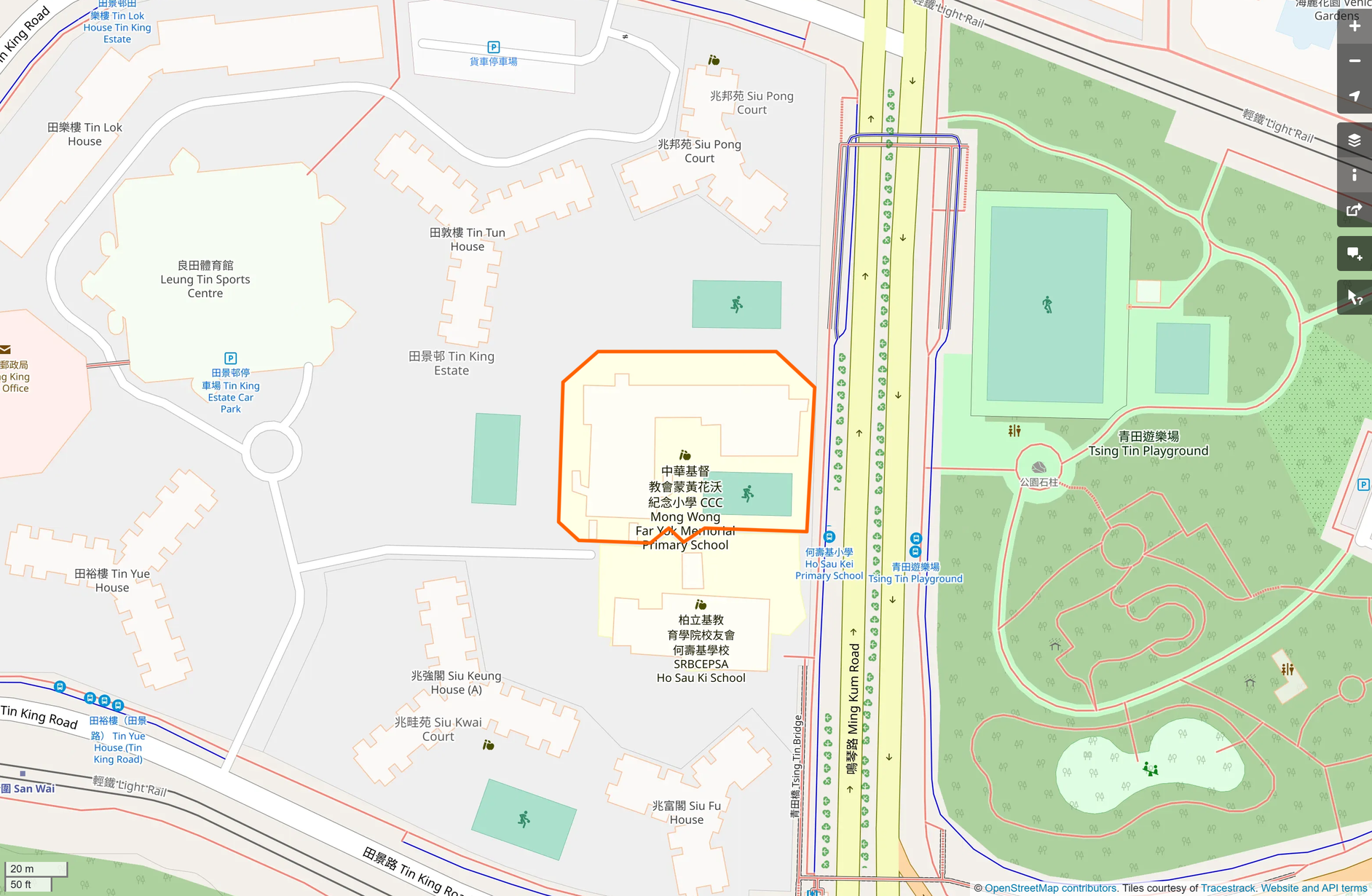 OSM: 蒙黃花沃紀念小學 CCC Mong Wong Far Yok Memorial Primary School