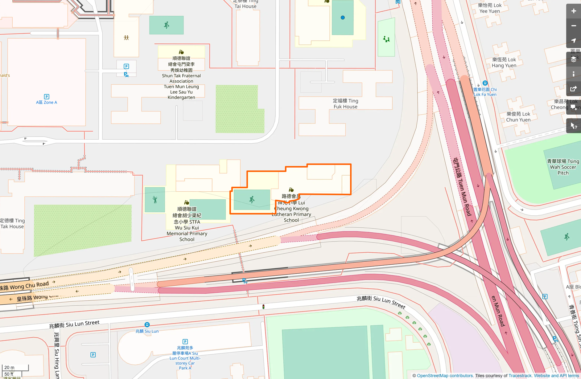 OSM: 路德會呂祥光小學 Lui Cheung Kwong Lutheran Primary School