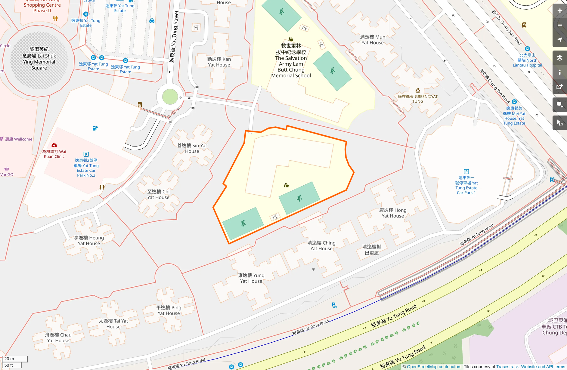 OSM: 黃楚標學校 H.K.F.E.W. Wong Cho Bau School