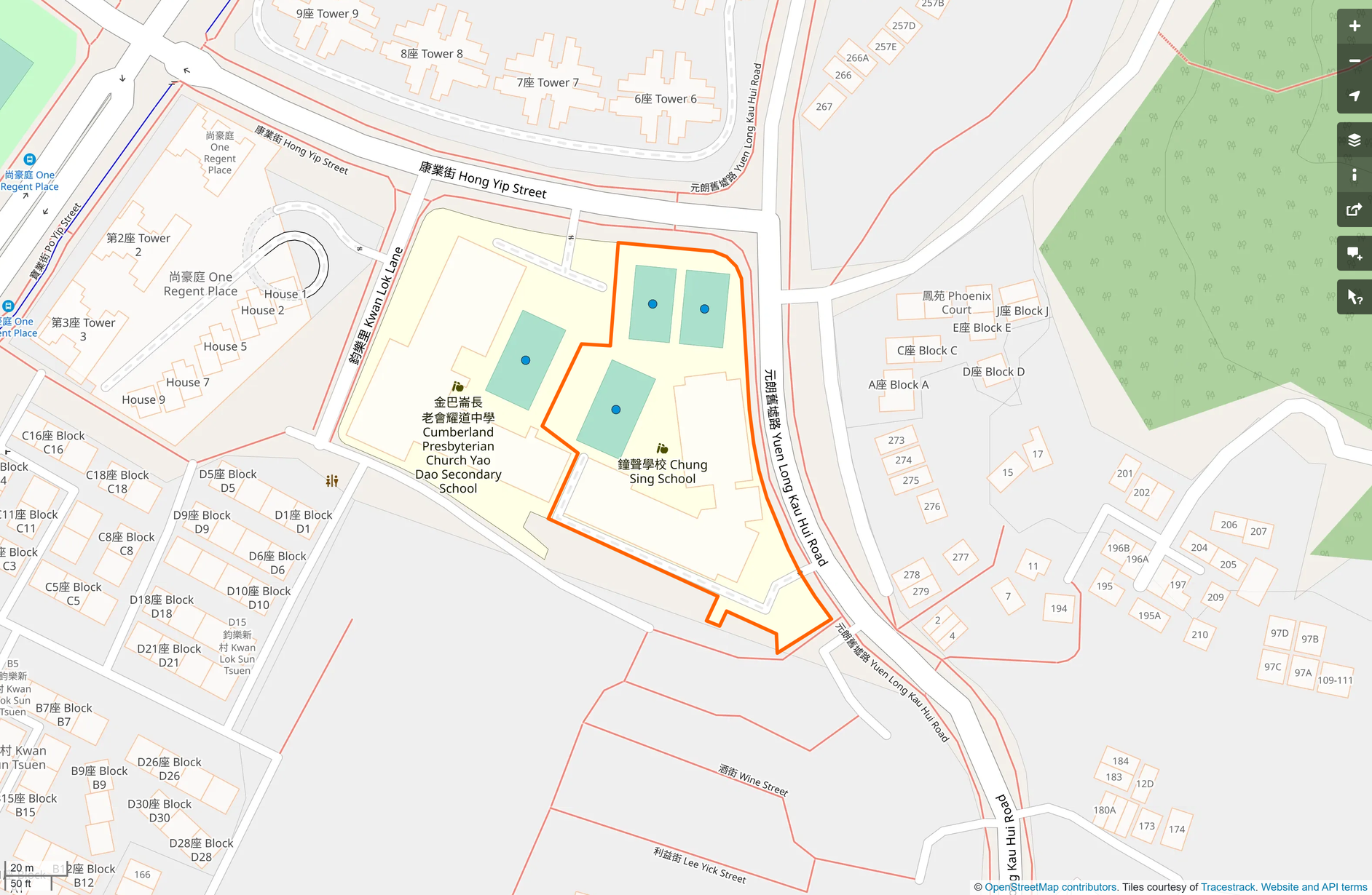 OSM: 鐘聲學校 Chung Sing School