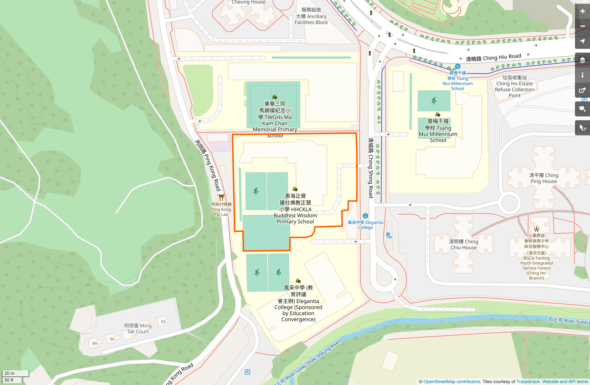 OSM: 佛教正慧小學 HHCKLA Buddhist Wisdom Primary School