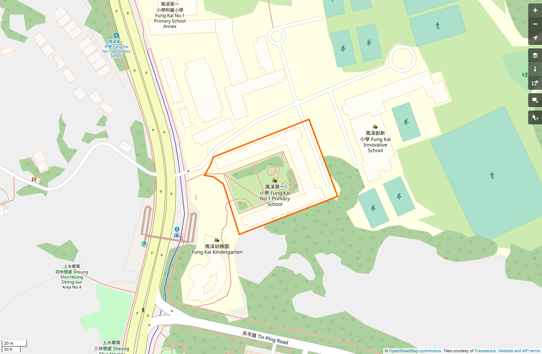 OSM: 鳳溪第一小學 Fung Kai No.1 Primary School