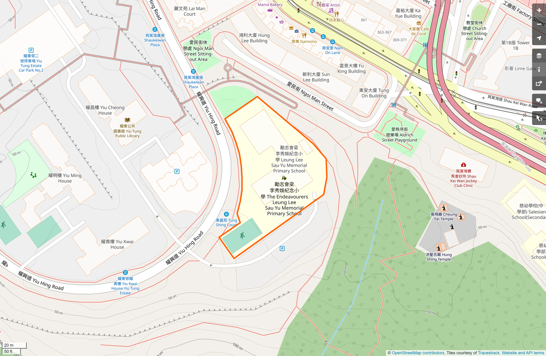 OSM: 勵志會梁李秀娛紀念小學 The Endeavourers Leung Lee Sau Yu Memorial Primary School