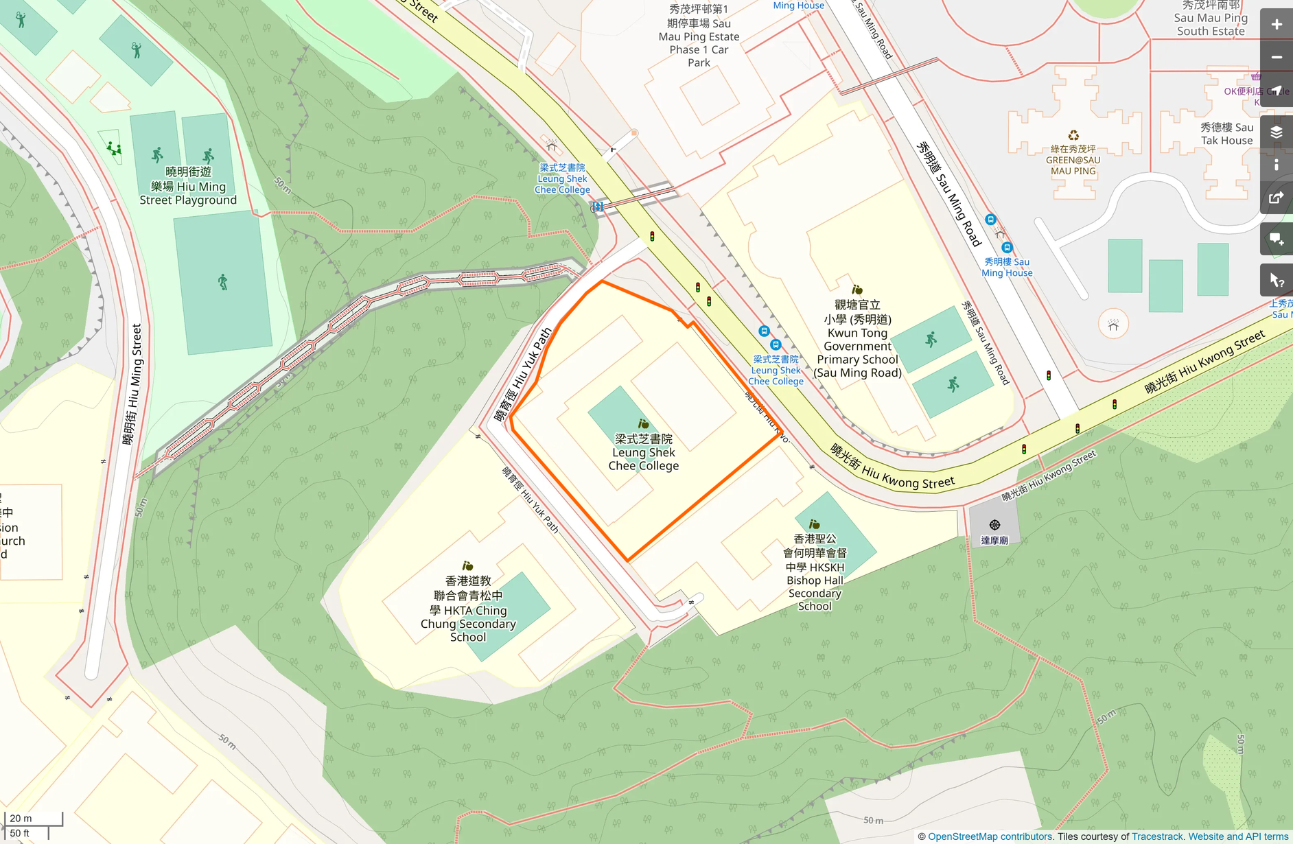 OSM: 梁式芝書院 Leung Shek Chee College