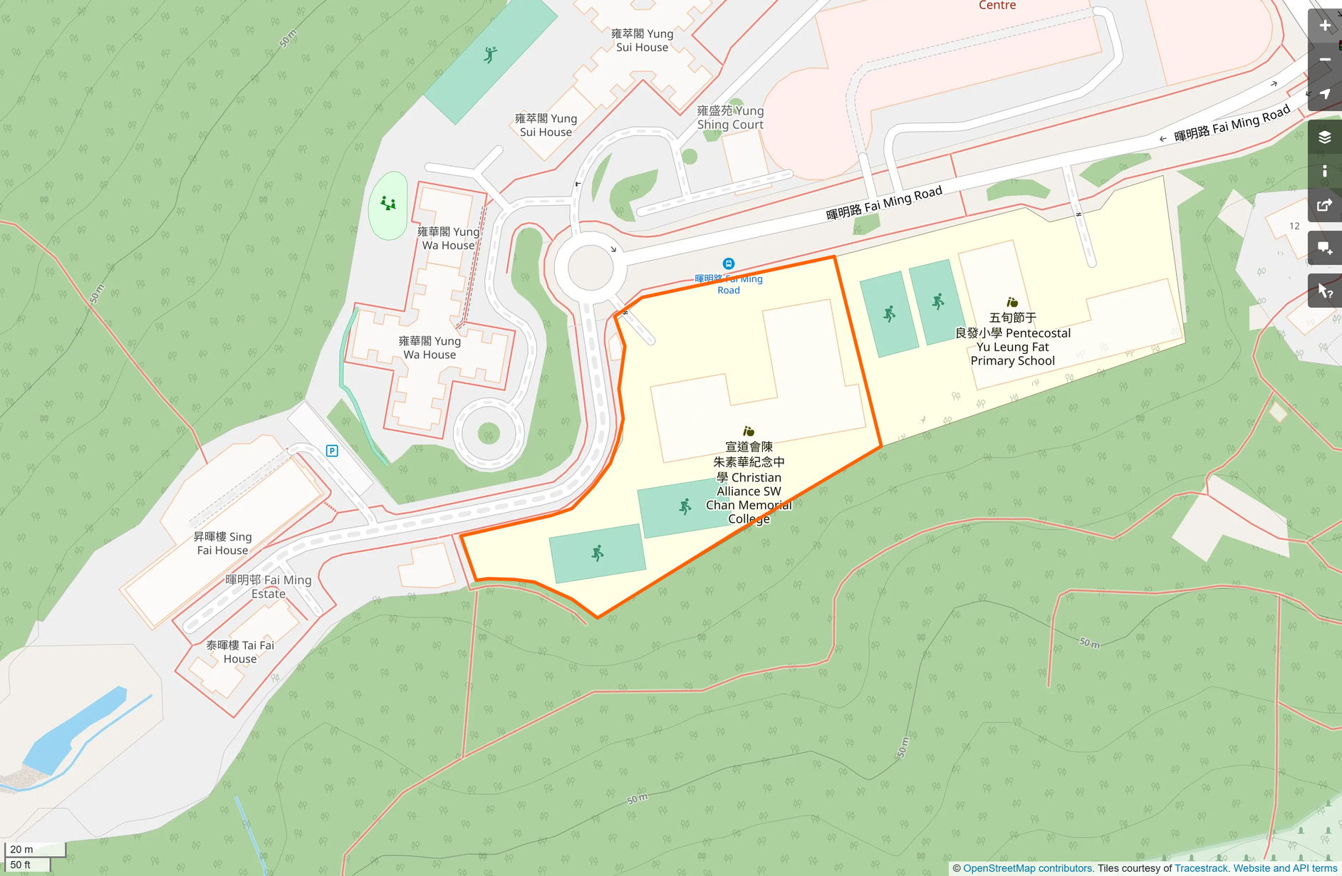 OSM: 宣道會陳朱素華紀念中學 Christian Alliance S W Chan Memorial College