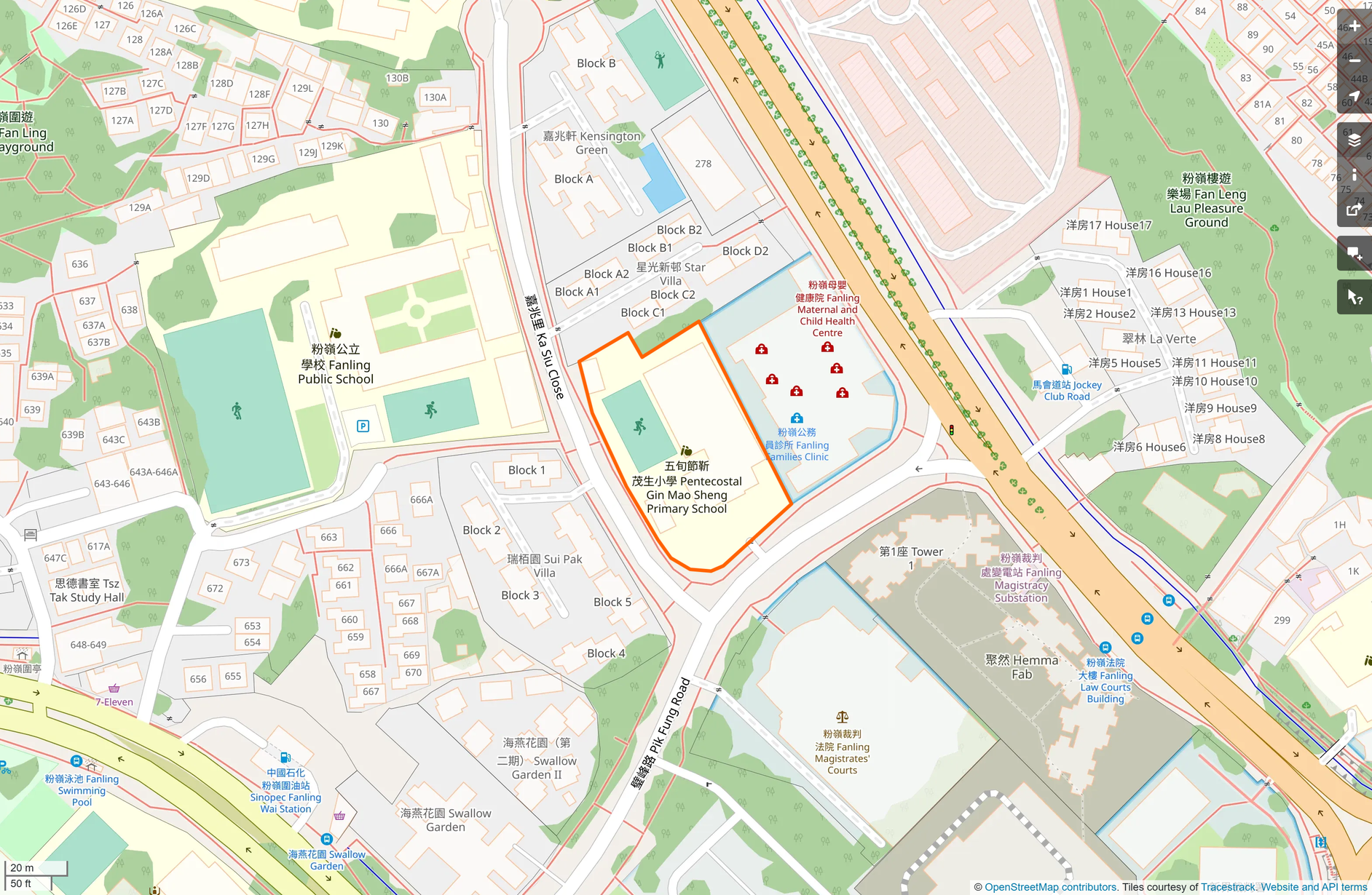 OSM: 五旬節靳茂生小學 Pentecostal Gin Mao Sheng Primary School