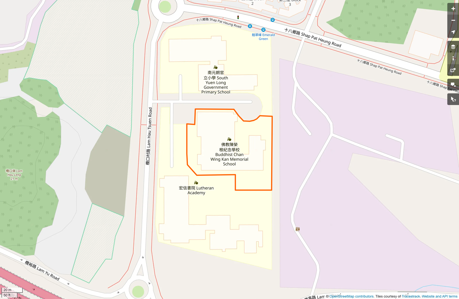 OSM: 陳榮根紀念學校 Buddhist Chan Wing Kan Memorial School