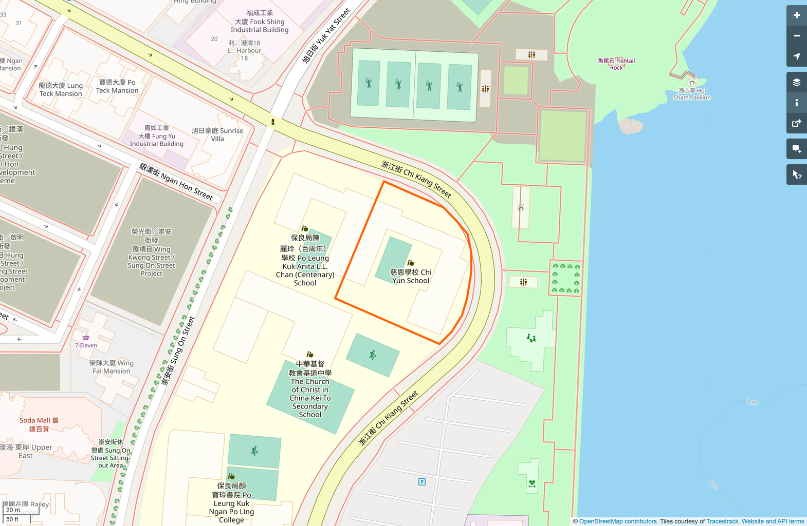 OSM: 慈恩學校 Chi Yun School