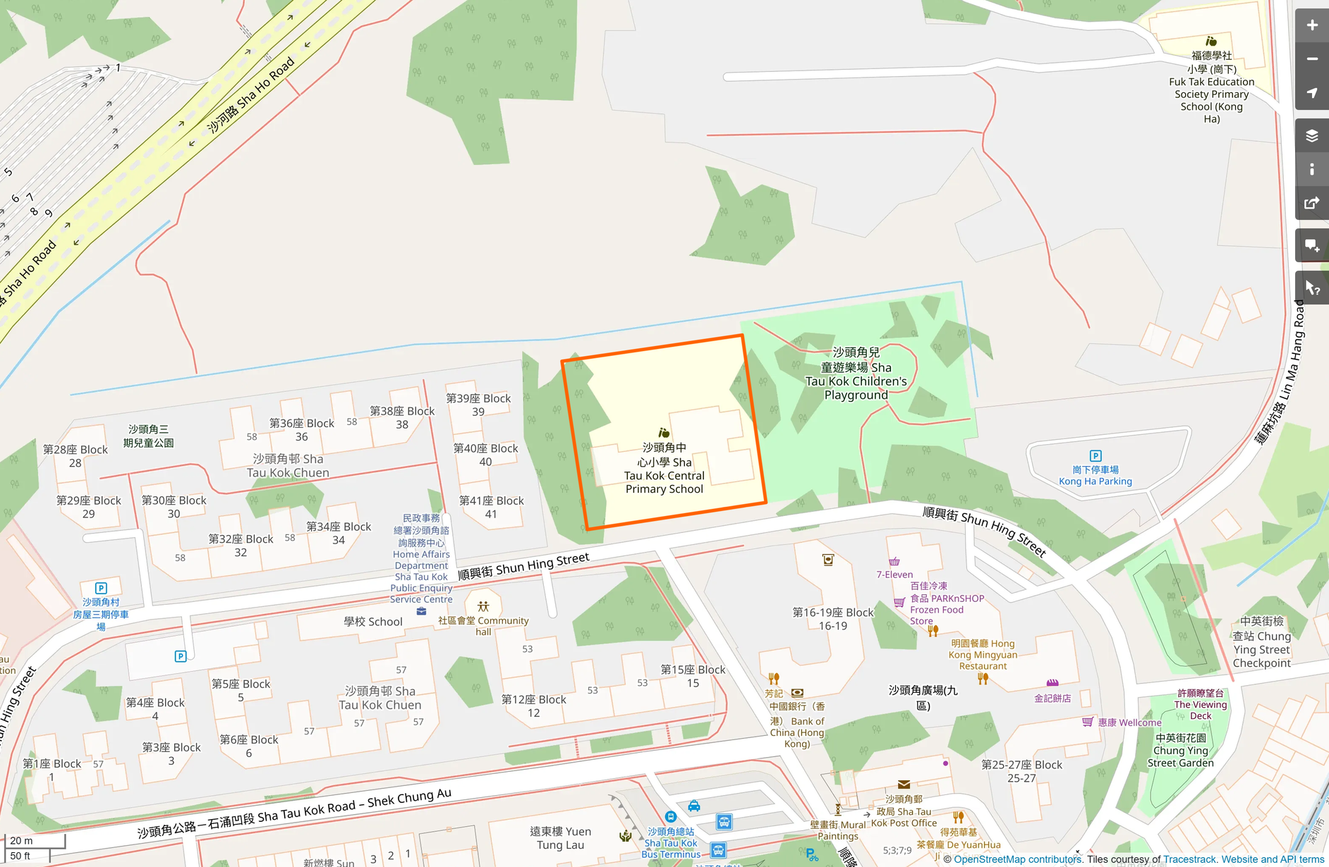 OSM: 沙頭角中心小學 Sha Tau Kok Central Primary School