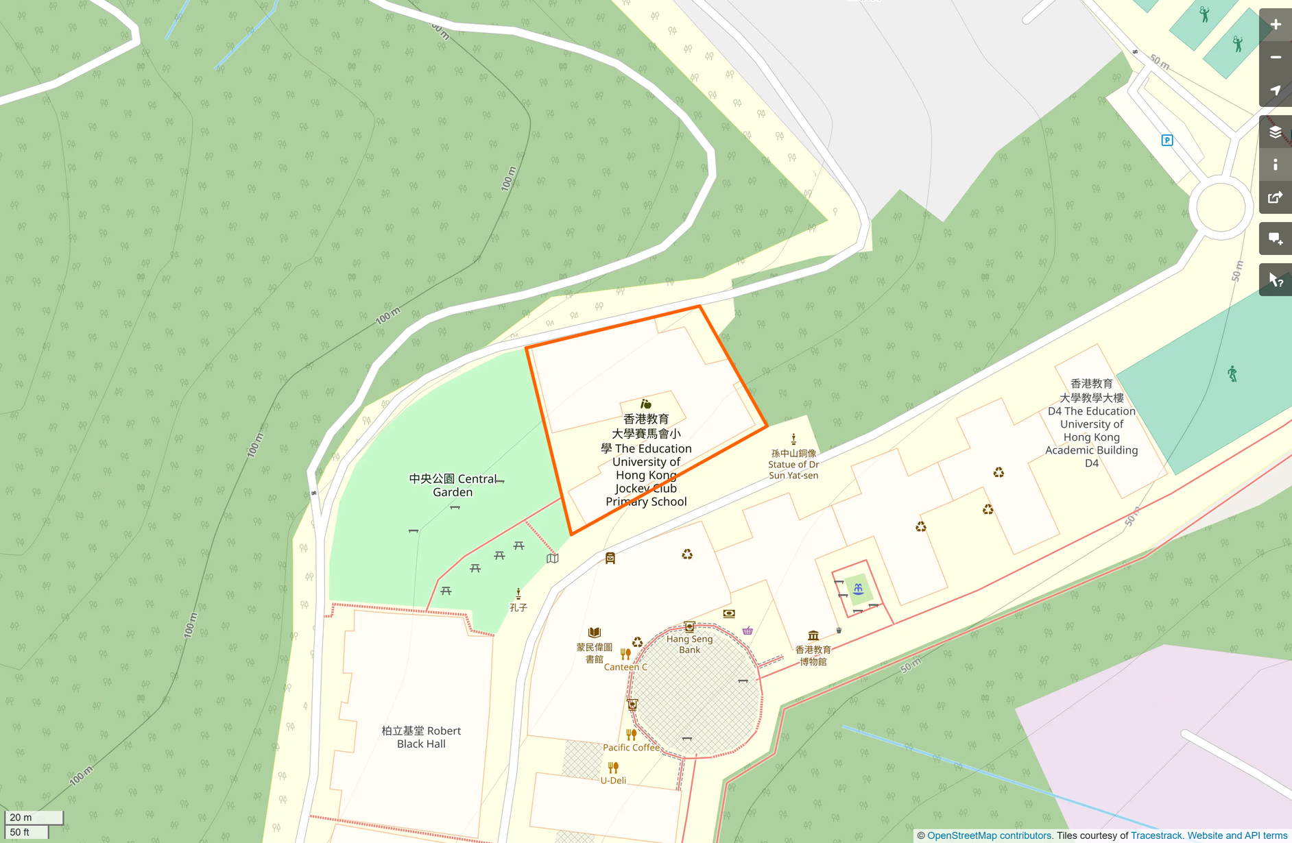 OSM: 香港教育大學賽馬會小學 The Education University of Hong Kong Jockey Club Primary School