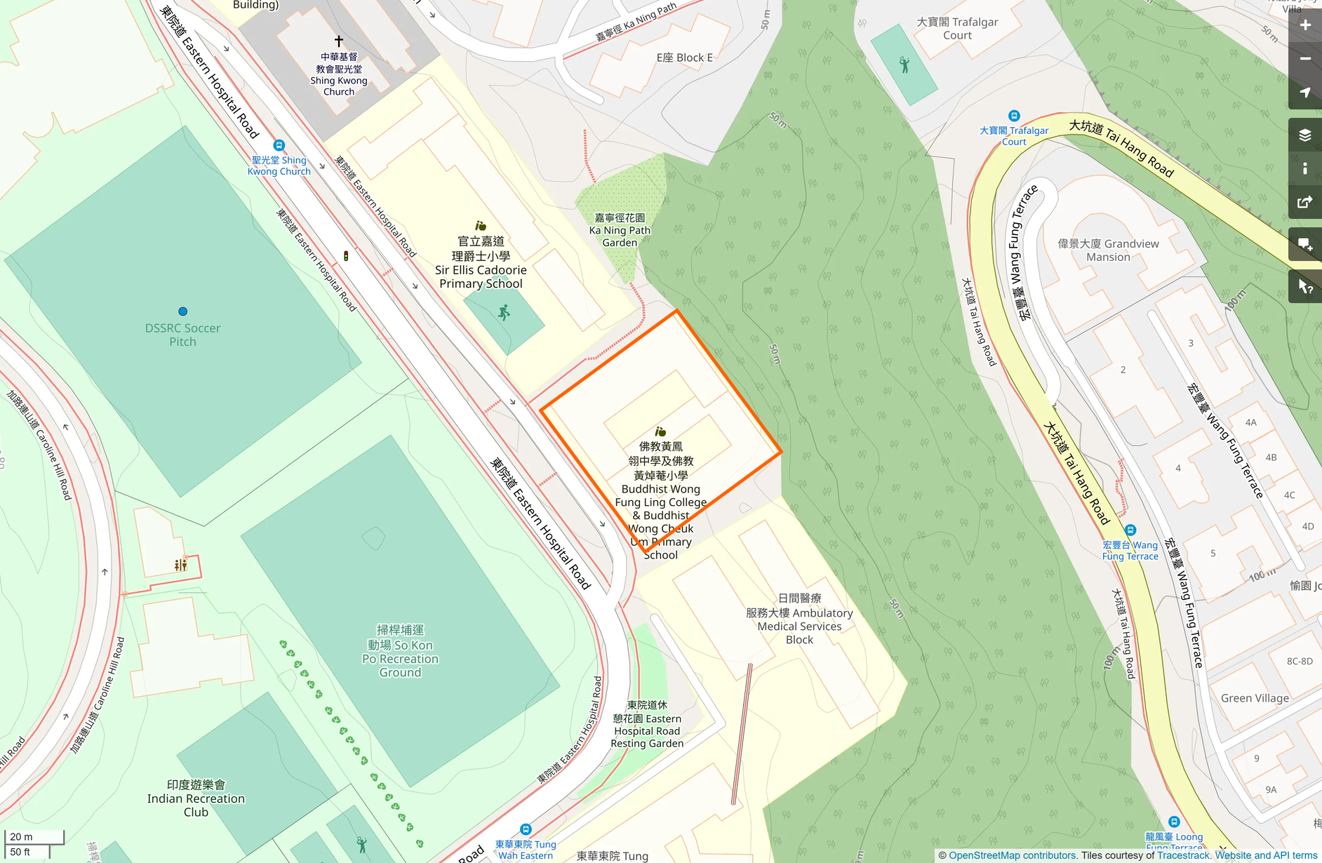 OSM: 佛教黃焯菴小學 Buddhist Wong Cheuk Um Primary School