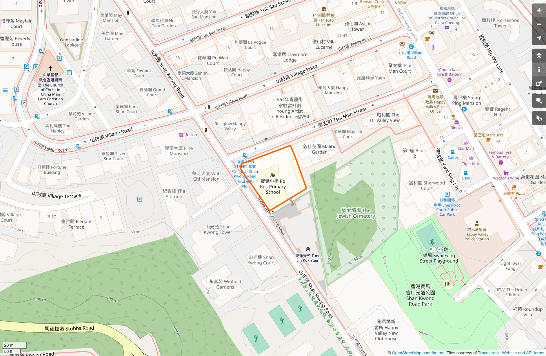 OSM: 寶覺小學 Po Kok Primary School