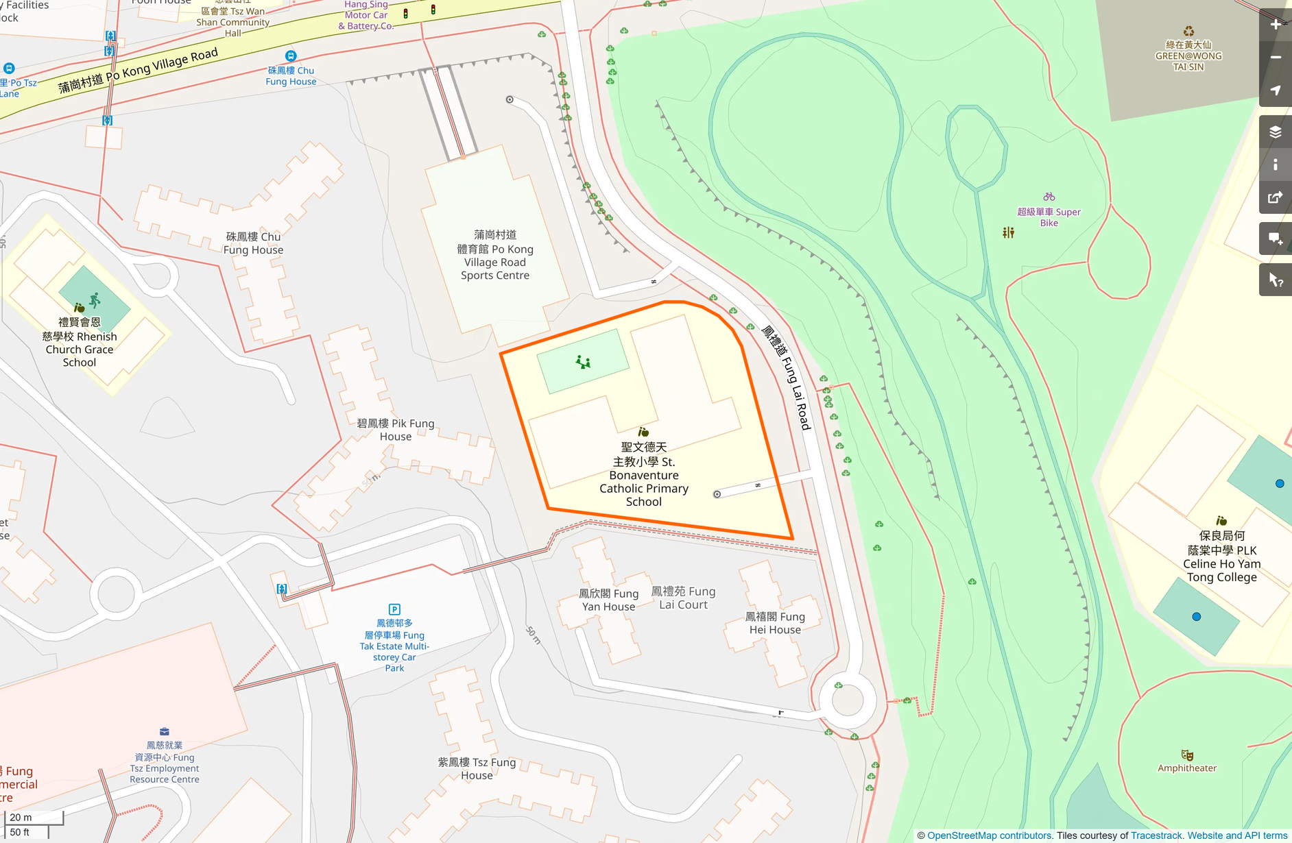 OSM: 聖文德天主教小學 St. Bonaventure Catholic Primary School