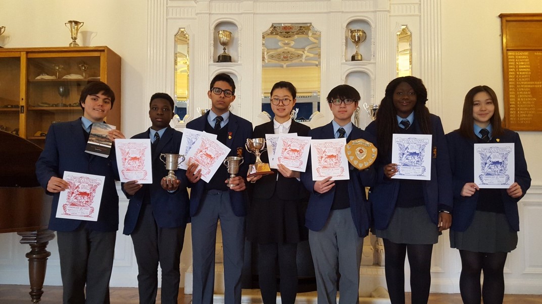 在戲劇節獲獎的學生 @ Lime House School