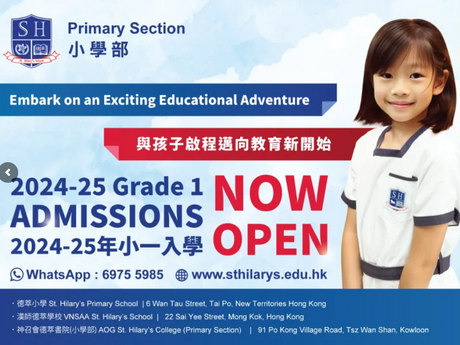 Website Screenshot of St. Hilary's Primary School