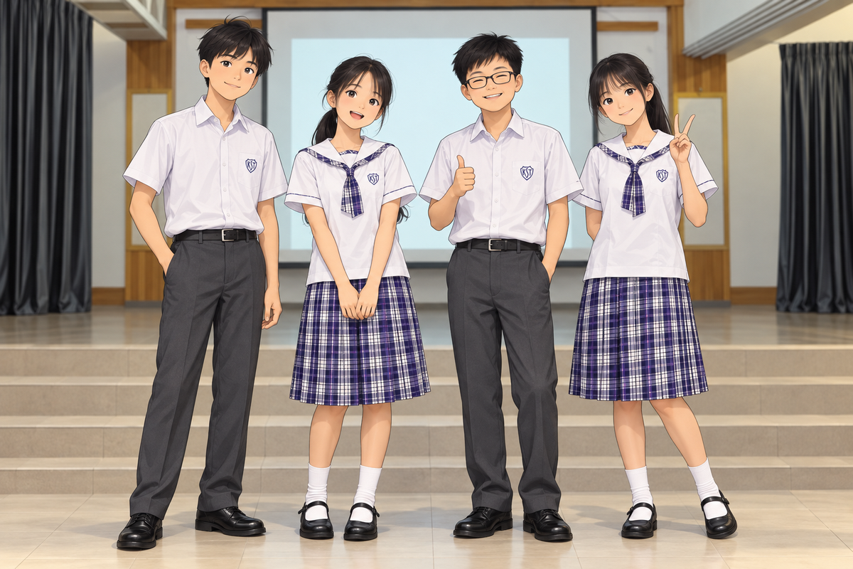 九龍塘學校中學部夏季校服