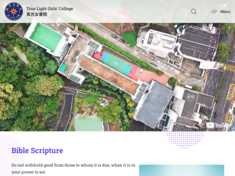 Website Screenshot of True Light Girls' College