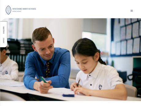 Website Screenshot of Wycombe Abbey School Hong Kong (Kowloon)